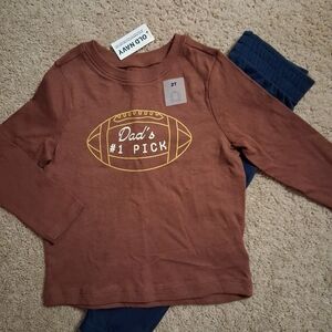 Old Navy 'Dad's #1 Pick' Shirt Toddler Bundle